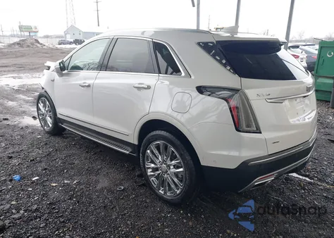 2022 Cadillac Xt5 Awd Premium Luxury z USA, uszkodzony, nr VIN 1GYKNFRS5NZ160017